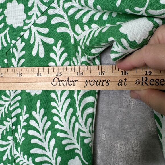 Boden Green and White Mini Dress - Picture 9 of 13